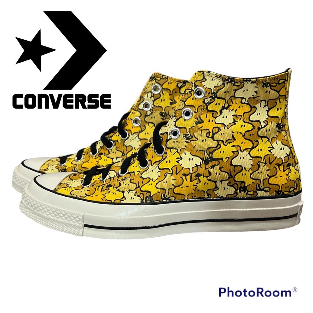 NEW Converse Chuck 70 Peanuts Woodstock High Top Sneakers Womens 11.5 Mens 9.5